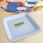 AT2397 Square Shaped Plastic Serving Plate