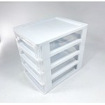 AT2177 Plastic A4 Document Rack 4 drawer units