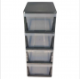 4 DRAWER PLASTIC CABINET