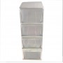 AT2182-W 4 DRAWER PLASTIC CABINET