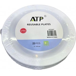 AT2347 Plastic Deep-bottomed Serving Bowl PK25