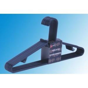 AT-D202/B Plastic Clothers Hanger PK10